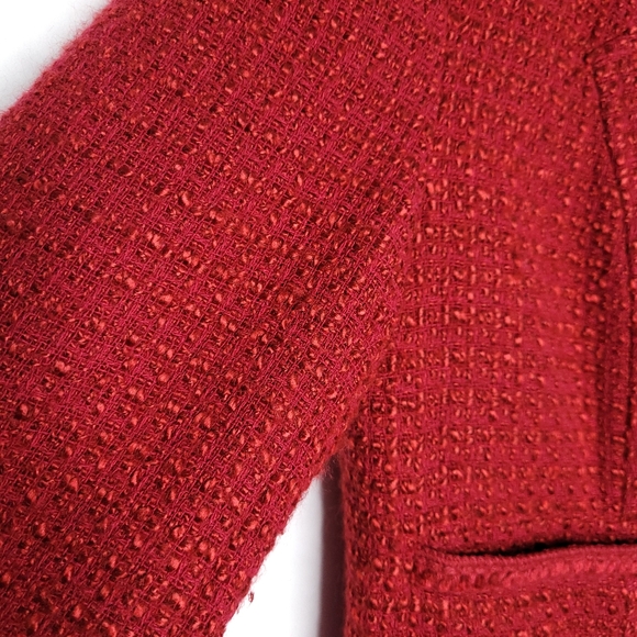 Pendleton Red Textured Blazer - Picture 4 of 12